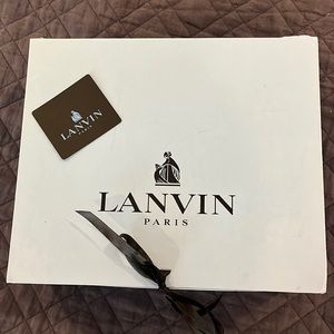 Lanvin shoe box